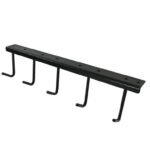 Rail with 5 Hooks